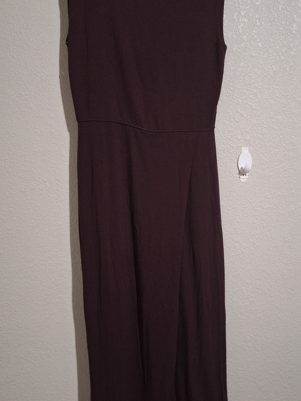 Eileen Fisher Sleeveless Maxi Dress in Espresso Brown